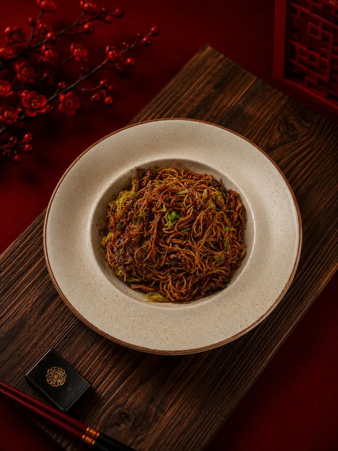Phad Noodle — preparat la wok